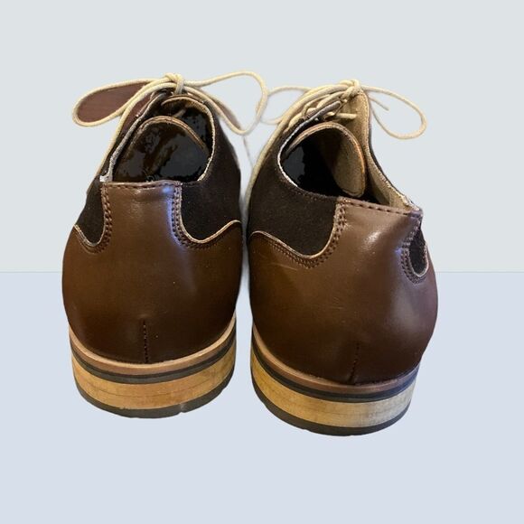 Steve Madden P-FOLDD Two Tone Oxford Shoes 11.5